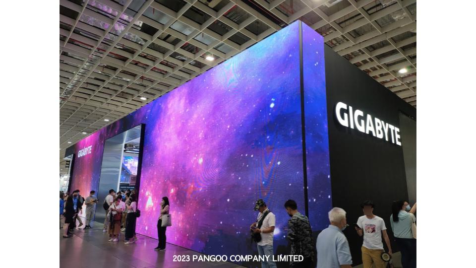 GIGABYTEの展示