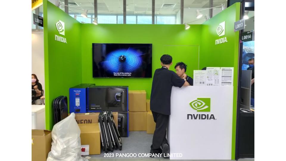 NVIDIAの展示