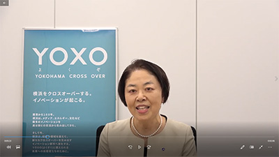 グランプリの開催に先立ち、横浜市経済局長の星﨑雅代氏より下記の様なご挨拶をビデオメッセージでいただきました。